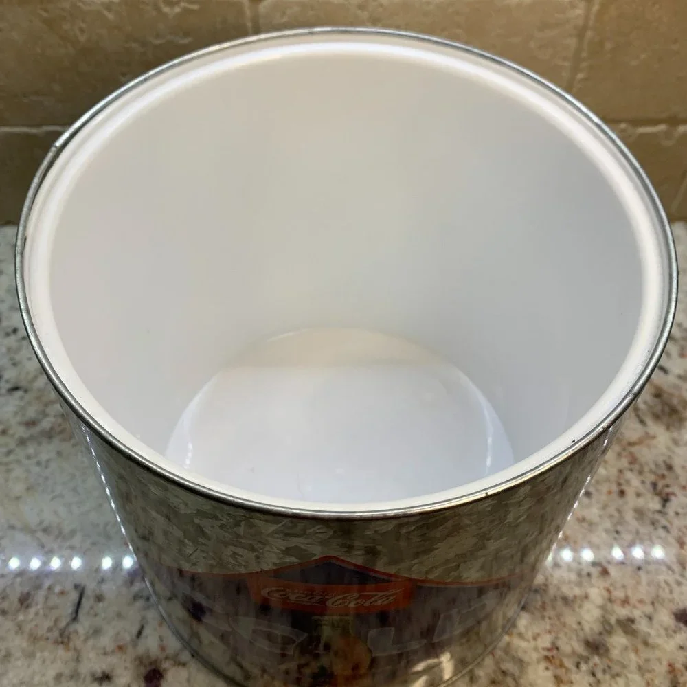Coca-Cola COKE Ice Bucket Galvanized